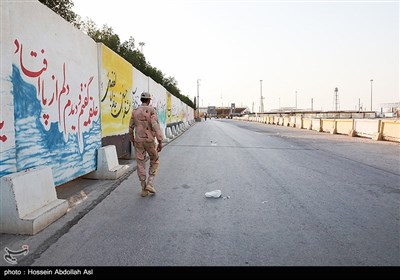 زائران اربعین حسینی در مرز شلمچه