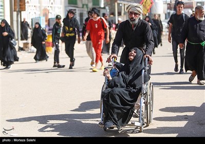 پیاده روی زائرین اربعین حسینی - مسیر نجف به کربلا