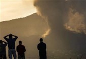 غرش و فعالیت مجدد آتشفشان لاپالمای اسپانیا