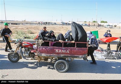 مرز شلمچه در آستانه اربعین حسینی