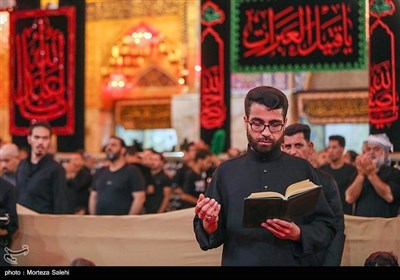 حرم الإمام الحسین (ع) عشیة زیارة الأربعین