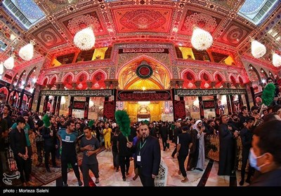 حرم الإمام الحسین (ع) عشیة زیارة الأربعین