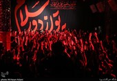 مداحی محمدحسین پویانفر در عزاداری شب اربعین حسینی،امام زاده صالح (ع)