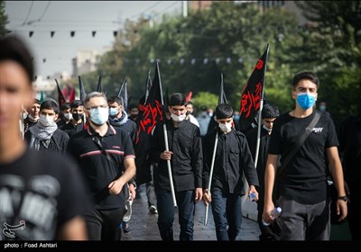 پیادهروی و عزاداری جاماندگان اربعین حسینی در استان البرز برگزار شد