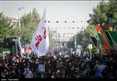 سیل خروشان جاماندگان اربعین از میدان امام حسین تا حرم عبدالعظیم حسنی+ تصاویر