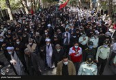 راهپیمایی جاماندگان از اربعین حسینی در بجنورد + تصاویر