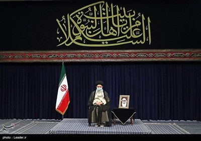مراسم عزاداری اربعین حسینی با حضور مقام معظم رهبری