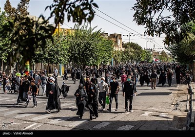 پیاده روی جاماندگان اربعین حسینی(ع) در تهران - 2