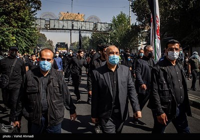 پیاده روی جاماندگان اربعین حسینی(ع) در تهران - 2