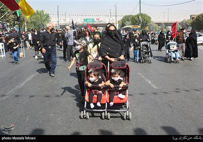 راهپیمایی جاماندگان اربعین در تهران