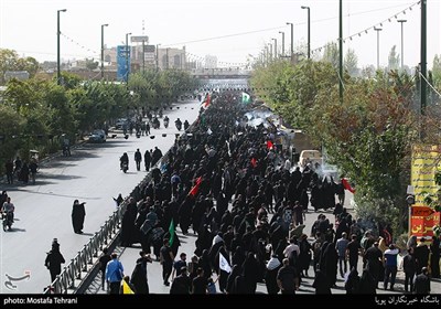 راهپیمایی جاماندگان اربعین در تهران