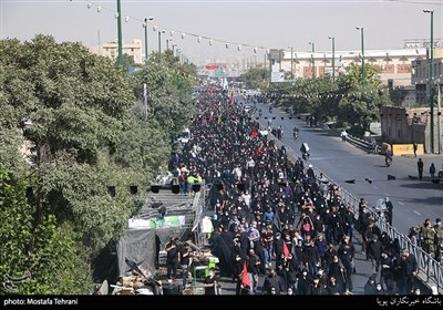 راهپیمایی جاماندگان اربعین در تهران