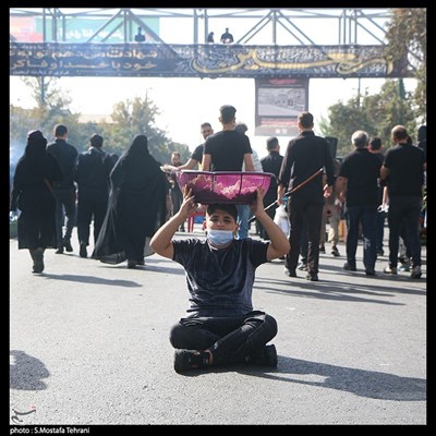 راهپیمایی جاماندگان اربعین در تهران