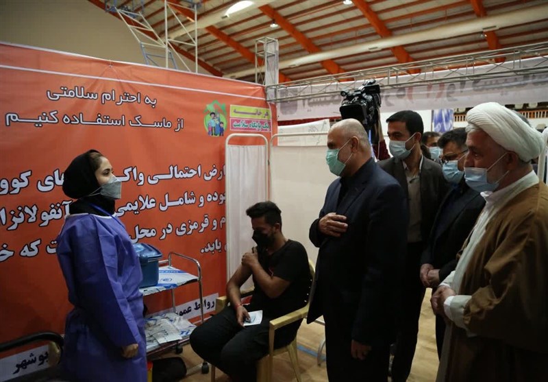استاندار بوشهر: 25 مرکز تجمیعی تزریق واکسن کرونا در استان بوشهر فعال است