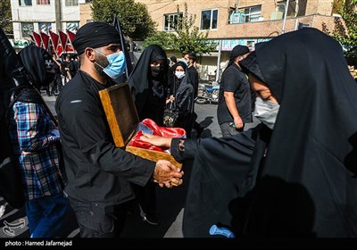  پیاده روی جاماندگان اربعین حسینی(ع) در تهران
