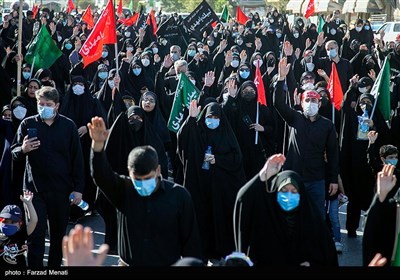 مراسم پیاده‌روی و اجتماع بزرگ جاماندگان اربعین در کرمانشاه