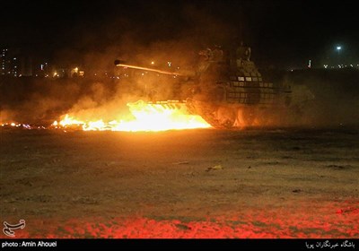 نمایش میدانی معبری به آسمان