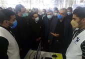 وزیر بهداشت از مرکز واکسیناسیون تجمیعی دارالمرحمه حرم رضوی بازدید کرد