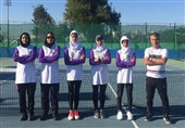 تنیس زیر 12 سال غرب آسیا| پیروزی قاطع تیم دختران ایران مقابل عراق