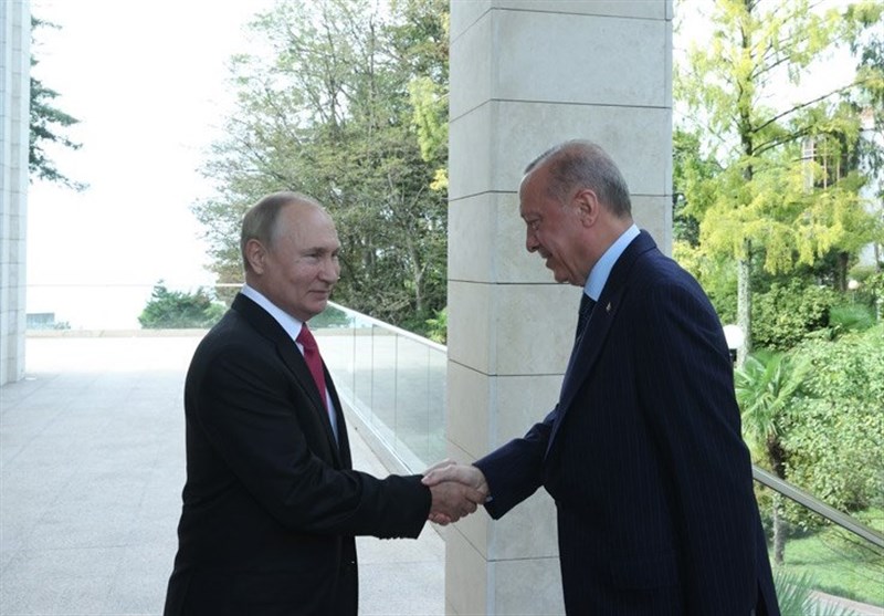 اشارات معنی دار پوتین در دیدار با اردوغان