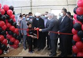 وزیر ورزش 2 پروژه ورزشی شهربابک را افتتاح کرد + تصاویر