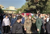 پیکر پدر سرداران شهید موحد دانش تشییع شد