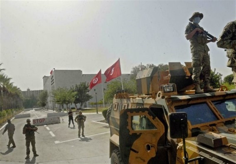 تدابیر شدید امنیتی در اطراف پارلمان تونس