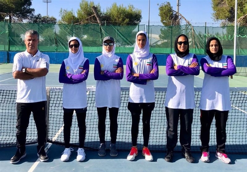 عزیزی: دختران تنیس ایران یک سرو گردن بالاتر از حریفان‌شان بودند