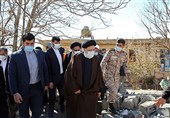 پنجمین سفر استانی رئیس جمهورـ 9| رئیسی از شهرستان زلزله‌زده دنا بازدید کرد