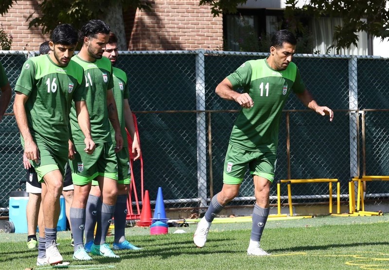 برگزاری تمرین تیم ملی فوتبال ایران در غیاب 12 بازیکن