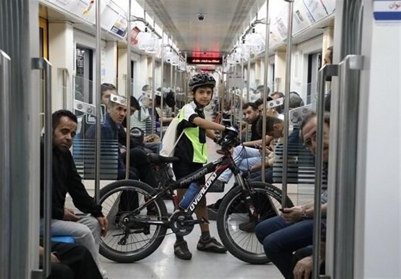 تردد 3450 دوچرخه‌سوار با مترو در 6 ماه نخست امسال