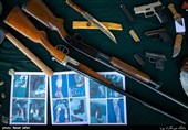 بازداشت 7 فروشنده سلاح جنگی و شکاری در تهران