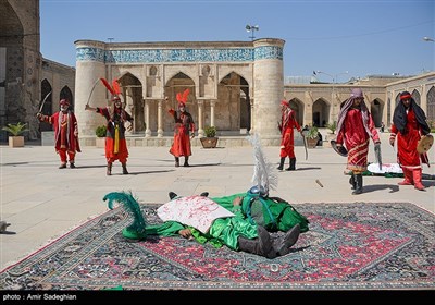 آیین برپایی رویدادهای آیینی ثبت شده در فهرست آثارملی با رویکرد گردشگری مذهبی - شیراز