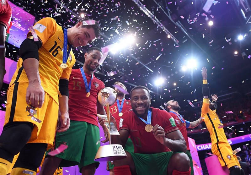 جام جهانی فوتسال| قهرمانی پرتغال به روایت تصویر