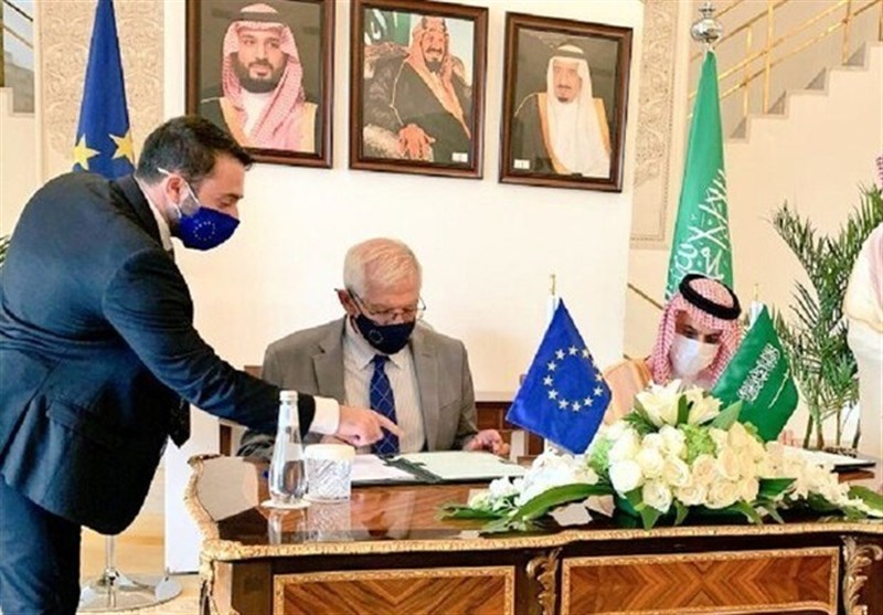 امضای توافق‌نامه همکاری میان عربستان و اتحادیه اروپا