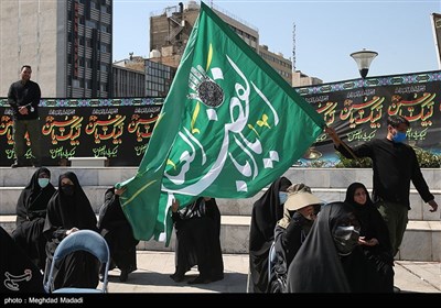 عزاداری 28 صفر در میدان هفت‌تیر تهران