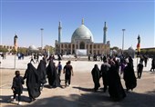 آئین سنتی "چلشتم" در امامزاده آقا علی عباس بادرود برگزار شد