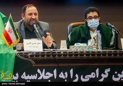 سخنرانی حسین اکبری کارشناس مسائل بین الملل در مراسم ششمین اجلاسیه بین المللی مجاهدان در غربت