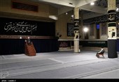 اقامة مجلس عزاء فی ذکرى استشهاد الامام علی بن موسى الرضا (ع ) بحضور قائد الثورة