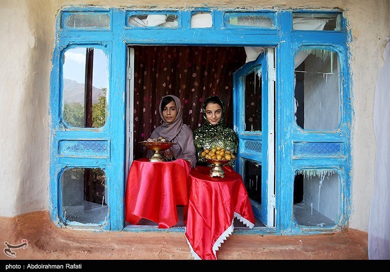 جشنواره برداشت آلو در روستای حیدره قاضی خانی همدان
