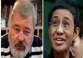 جایزه صلح نوبل به روزنامه‌نگاران فیلیپینی و روسی رسید