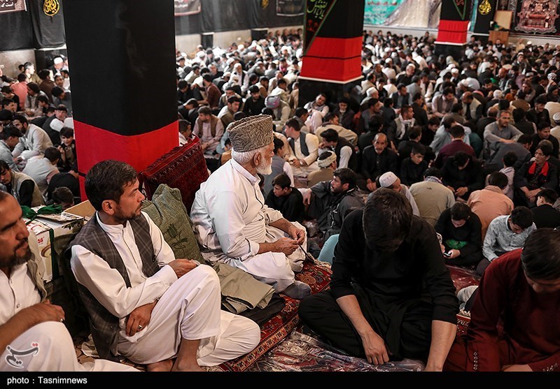 برگزاری مراسم عزادارى در زیارتگاه حضرت ابا الفضل(ع) کابل+تصاویر