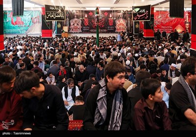مراسم عزادارى شیعیان در زیارتگاه حضرت ابالفضل (ع)کابل