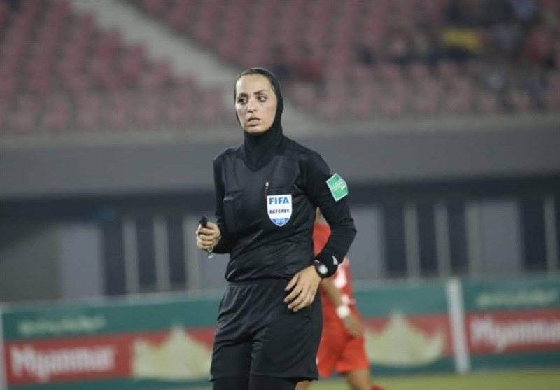 Iranian Women Referees at AFC Women&apos;s Asian Cup Qualification