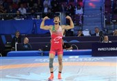کشتی فرنگی جام ابراهیم مصطفی| قهرمان المپیک 2020 توکیو به نیمه‌نهایی رسید