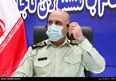 حضور سردار حسین رحیمی رئیس پلیس تهران بزرگ در دفتر نظارت همگانی197