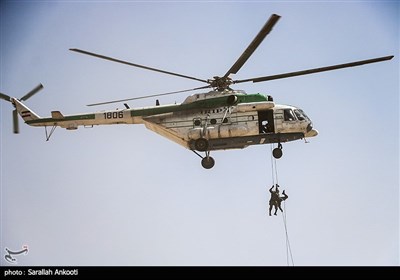 رزمایش هلی برن نیروهای یگان ویژه - کرمان