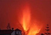 غرش دوباره آتشفشان لاپالمای اسپانیا و به بار آمدن ویرانی‌های جدید