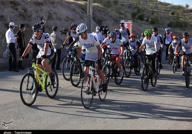 مسابقات دوچرخه‌سواری هفته نیروی انتظامی آذربایجان شرقی به روایت تصویر