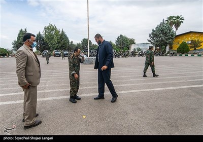 برآورده کردن آرزوی پلیس شدن بیمار سندروم دان توسط کارکنان یگان ویژه استان مازندران